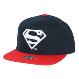 ililily Superman Shield Embroidery New era with Adjustable Strap Trucker Hat (ballcap 621 3)