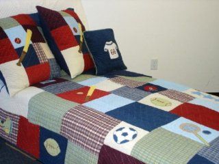 Sports Twin Quilt  