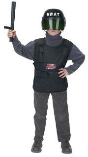 Jr. SWAT, with Helmet & Baton, size small Clothing