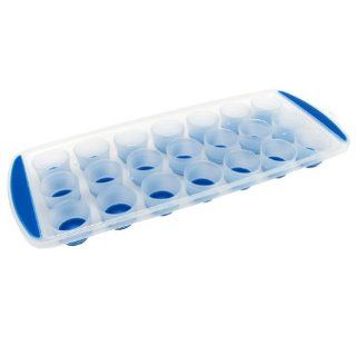 Trendz Silicone Flex Bottom Pop Out Ice Tray   Colors May Vary Kitchen & Dining