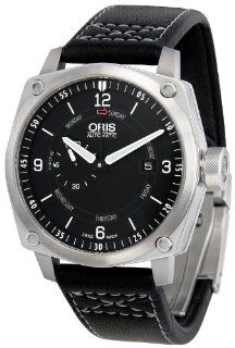 Oris Men's 01 645 7617 4174 07 5 22 58FC BC4 Small Second Black Dial Watch Oris Watches