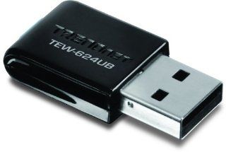 TRENDnet Wireless N 300 Mbps Mini USB 2.0 Adapter, TEW 624UB Electronics