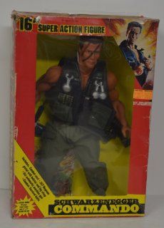 Commando the Movie Schwarzenegger 16" Figure Toys & Games