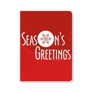 ECOeverywhere Season's Greetings Journal, 160 Pages, 7.625 x 5.625 Inches, Multicolored (jr18173)  Hardcover Executive Notebooks 