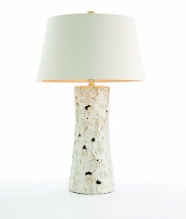 Arteriors 49307 646 Myla Porcelain Lamp, Cream   Table Lamps  