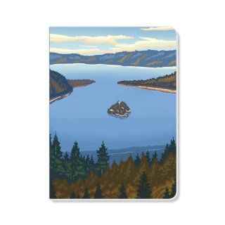ECOeverywhere Emerald Bay Sketchbook, 160 Pages, 5.625 x 7.625 Inches (sk11991)  Storybook Sketch Pads 