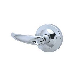 Schlage ND170 625 Bright Chrome Dummy Omega Lever   Door Levers  