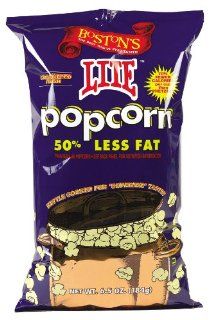 Boston Popcorn Lite Popcorn 6.5 oz. (Pack of 12) ( Value Bulk Multi pack) Health & Personal Care