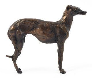 Paul Jenkins Greyhound Hot Cast Solid Bronze Sculpture   Statues