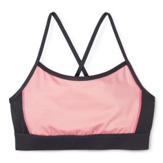 C9 by Champion Womens Low Impact Yoga Sports Bra   Pink Bow S