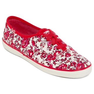 Keds Champion Floral Sneakers, Red/White, Womens