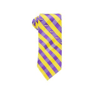 Minnesota Vikings Eagles Wings Polyester Checked Tie