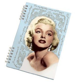 Marilyn Monroe Spiral Address Book Light Blue  Telephone And Address Books 