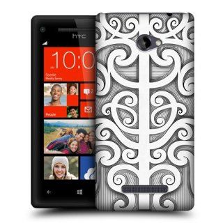Head Case Designs Swirl Maori Tatau Hard Back Case Cover for HTC Windows Phone 8X Cell Phones & Accessories