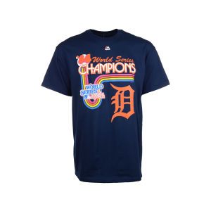 Detroit Tigers Majestic MLB Headline Celebration T Shirt