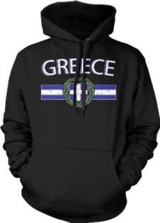 Greece National Emblem Sweatshirt, Hellas, Hellenic Pride Mens Hoodie Novelty Hoodies Clothing