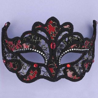 Mardi Gras Exquisite Half Mask
