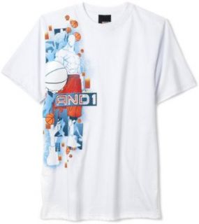 And 1 Boys 8 20 Urban Icon T Shirt,White,10/12 (M) Clothing