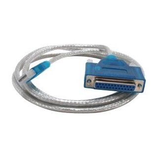 Sabrent USB to Parallel Converter Cable Adapter. SABRENT USB PRINTER CABLE 6 FT USB A MALE TO PARALLEL DB25F PRNTCB. Serial/Parallel6 ft   Type A Male USB   DB 25 Female Parallel