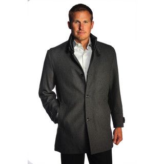 Jean Paul Mens Grey Germain Alpine Overcoat