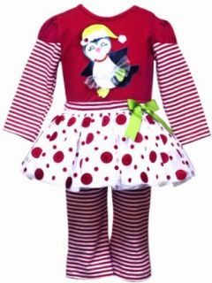 Rare Editions Baby Girls Newborn Stripe Tutu Legging Set, Red, 9 Months Infant And Toddler Pants Clothing Sets Clothing