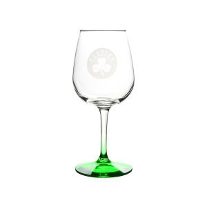 Boston Celtics Boelter Brands Satin Etch Wine Glass