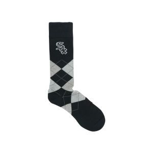 Chicago White Sox For Bare Feet Argyle Dress Sock