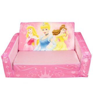 Marshmallow Fun Furniture Flip Open Sofa with Slumber   Disney Princess Toys & Games