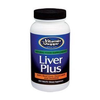 the Vitamin Shoppe   Liver Plus, 660 mg, 300 tablets Health & Personal Care