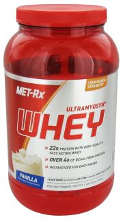 MET Rx   Ultramyosyn Whey Vanilla   2 lbs.
