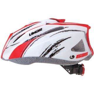 Limar   635 Road Helmet, Universal, White/Red  Road Racing Bike Helmets  Sports & Outdoors