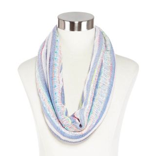 Space Dyed Infinity Scarf, Blue, Womens
