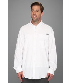 Columbia Big Tall Tamiami II L/S Mens Long Sleeve Button Up (White)
