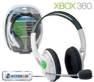 Xbox 360 Stereo MZX 1000 Headphone Headset Communicator with Mic Video Games