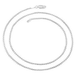 Clevereve's Sterling Silver 18.00 Inches Wheat Chain CleverEve Jewelry