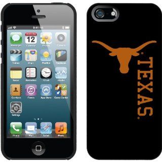 NCAA Texas Longhorns iPhone 5 Snap On Case   Black   Cell Phone Carrying Cases