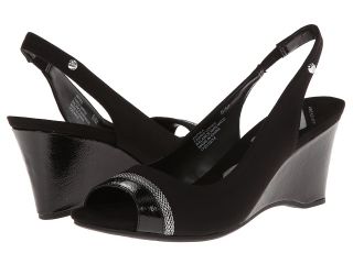 Anne Klein Pika Womens Wedge Shoes (Black)