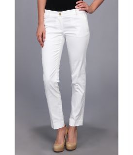 MICHAEL Michael Kors Sexy Skinny Cotton Sateen Womens Dress Pants (White)