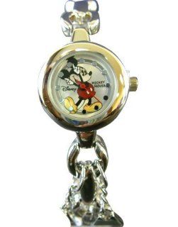 Disney Mickey Mouse Watch   Lady Size Mickey Watch Bracelet Link (Silver) Watches