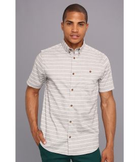 DC Hammer S/S Woven Mens Short Sleeve Button Up (Gray)