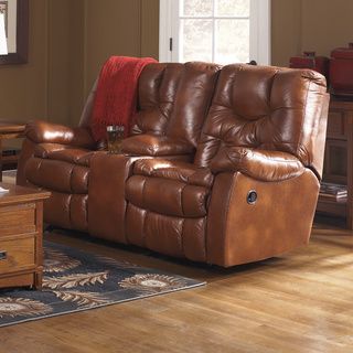 Signature Designs By Ashlee Dune Glider Recliner Loveseat With Console