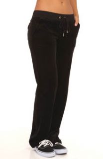 Juicy Couture JG006697 Velour J Bling Bootcut Pant With Snap Pockets