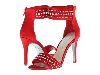 Blue by Betsey Johnson Charm High Heels (Red)
