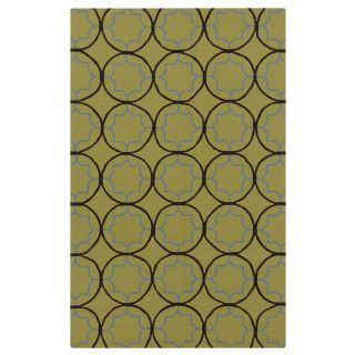 Hand hooked Dolly Contemporary Geometric Indoor/ Outdoor Area Rug (8 X 10)