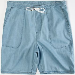 Evans Mens Volley Shorts Blue In Sizes 33, 36, X Large, 32, 38, Medium, S