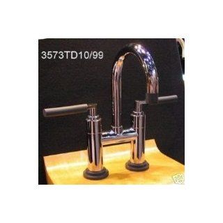 Santec 3573TD28 4" Spread Bridge Bar Faucet W/ "TD" Handles   Bar Sink Faucets  