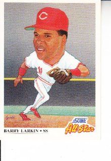 1991 Score #666 Barry Larkin AS Baseball 