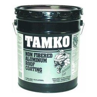 Tamko Non Fibered Aluminum Roof Coating   5 Gallon Sports & Outdoors