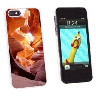 Graphics and More Antelope Slot Canyons Arizona   Snap On Hard Protective Case for Apple iPhone 5/5s   Non Retail Packaging   White Cell Phones & Accessories