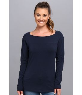 Columbia Reel Beauty II L/S Shirt Womens Long Sleeve Pullover (Navy)